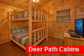 Luxurius 6 bedroom cabin with full size bunk bed
