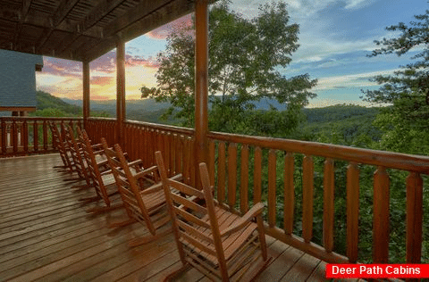 Rocking Chairs with a View 6 Bedroom Cabin - Lookout Lodge