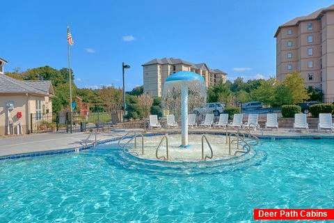 Pigeon Forge condo with resort pool and fountain - Mountain View 3405