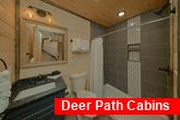 Cabin rental with 6 full baths and 2 half baths